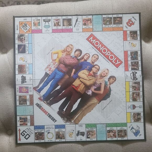 MONOPOLY THE BIG BANG THEORY FAST-DEALING PROPERTY TRADING GAME 7 UNIQUE TOKENS - Picture 7 of 10